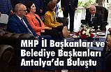 Cengiz Ergün'e Başkanlar Toplantısında Kutlama