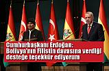 Erdoğan ve Morales'ten ortak açıklama