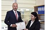 Hasan Togar Mazbatasını Aldı