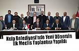 Kula Belediyesi’nde Yeni Dönemin İlk Meclis Toplantısı Yapıldı