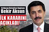 MHP'li Başkan Aksun'dan İlk Karar!
