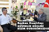 Başkan Demirtaş; Albay Ünsal Ağaoğlu'nu Ağırladı
