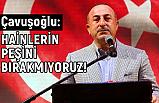 Çavuşoğlu, PKK, YPG, DHKP/C'nin Enselerinde Olacağız