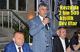 Havza'da 2 bin 500 kişilik iftar