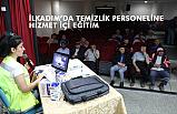 İlkadım Belediyesi Temizlik İşçilerine İş Sağlığı Eğitimi Verdi