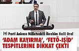 İYİ Partili Oral, Diyanet Faaliyetlerini Meclise Taşıdı
