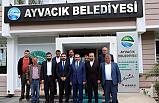 Kırcalı'dan Ayvacık Belediye Başkanına Hayırlı Olsun Ziyareti