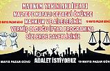 Mahkum Yakınlarından İftar Programı