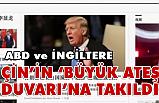 ABD ve İngiltere İnternet Siteleri 'Büyük Ateş Duvarı'na takıldı