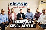 Memur-Sen Samsun il Temsilcisi Hamdi Yıldız güven tazeledi