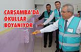 Çarşamba'da Okullar Eğitim Öğretim Dönemine Hazırlanıyor