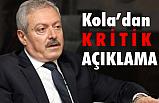 MHP'li Kola, "Akaryakıt İstasyonu" ile ilgili Kritik Açıklamada Bulundu