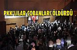 PKK'lı teröristler 2 çobanı katletti