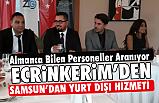 Samsun'dan Yurt Dışına Hizmet