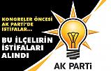 Ak Parti, Yakakent ve Canik ilçe yönetimlerinin ve başkanlarının istifalarını aldı