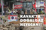 Kavak’ta Doğalgaz Heyecanı