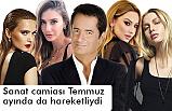 Sanat camiası Temmuz ayında da hareketliydi