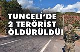 Tunceli'de 2 terörist Öldürüldü