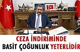 Feti Yıldız, Af kanunu için nitelikli çoğunluk aranır