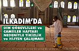 İlkadım'da Din görevlileri ve Camiiler haftası öncesi çalışma
