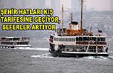 İstanbull'da Şehir Hatları Kış Tarifesine Geçiyor