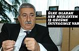 PALANDÖKEN, “HERKES BİLDİĞİ İŞİ YAPARSA BAŞARI OLUR”