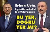 Erhan Usta, biyokütle santralini Fuat Oktay’a sordu