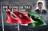 Sinan Oğan; Bir Günlük Yas İlan Edilsin!
