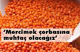 Büyük İddia: “Mercimek çorbasına muhtaç olacağız