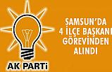 Ak Parti'de 4 İlçede Görev Değişikliği Açıklaması