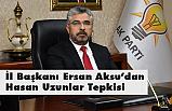 Ak Parti'den Meclis Üyesi Hasan Uzunlar Açıklaması