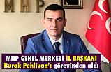 MHP Aydın İl Başkanı Burak Pehlivan Görevinden Alındı