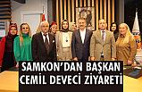 SAMKON Genel Başkanı Sezgin Gümüş Başkan Deveci'yi Ziyaret Etti