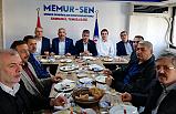 Samsun Memur-Sen Engelliler Komisyonu Şube Başkanları ile bir araya geldi
