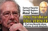 Samsun Yazarlar Derneğinden Nobel Edebiyat Ödülüne Tepki