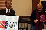 Samsunlu Sanatçılar Derneği'nden (SASAD) 20I9 yılının son şiir dinletisi