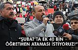 Türk Eğitim-Sen'den 40 bin Öğretmen Ataması Talebi