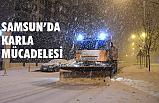 Samsun'da Kar Seferberliği