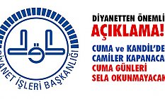 Diyanetten Önemli Yeni Kararlar; Sela Okunmayacak