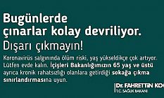 Fahrettin Koca, Bugünlerde Çınarlar Kolay Devriliyor