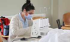 Atakum Belediyesi Maske Üretip Ücretsiz Dağıtmaya Başladı