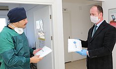 Sandıkçı, İhtiyacı olanların maskesini karşılıyoruz