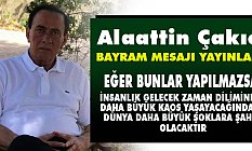 Alaattin Çakıcı, Ramazan Bayramı Mesajı Yayınladı