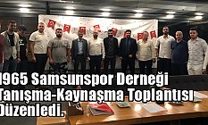 1965 Samsunspor Derneği 'Hatıra Kombine' Çıkışı