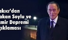 Alaattin Çakıcı'dan 'Soylu ve Deprem Mesajı