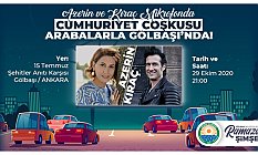 Azerin ve Kıraç 29 Ekim Coşkusu Yaşatacak