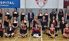 Büyükşehir Belediyesi’nden voleybol altyapısına destek