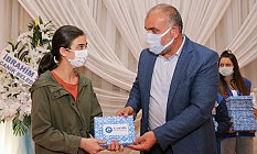 Canik'te Tablet Dağıtımı Başladı