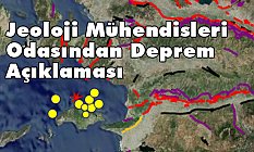 Jeoloji Mühendisleri Odasından Deprem Açıklaması