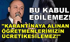 Karantinaya Alınan Öğretmenler İdari İzinli Sayılmalı